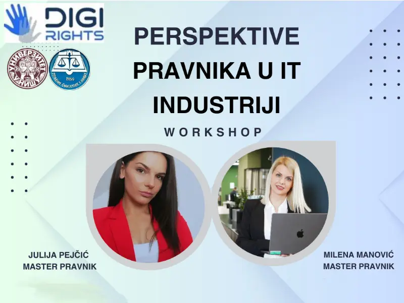 Radionica: Perspektive pravnika u IT industriji