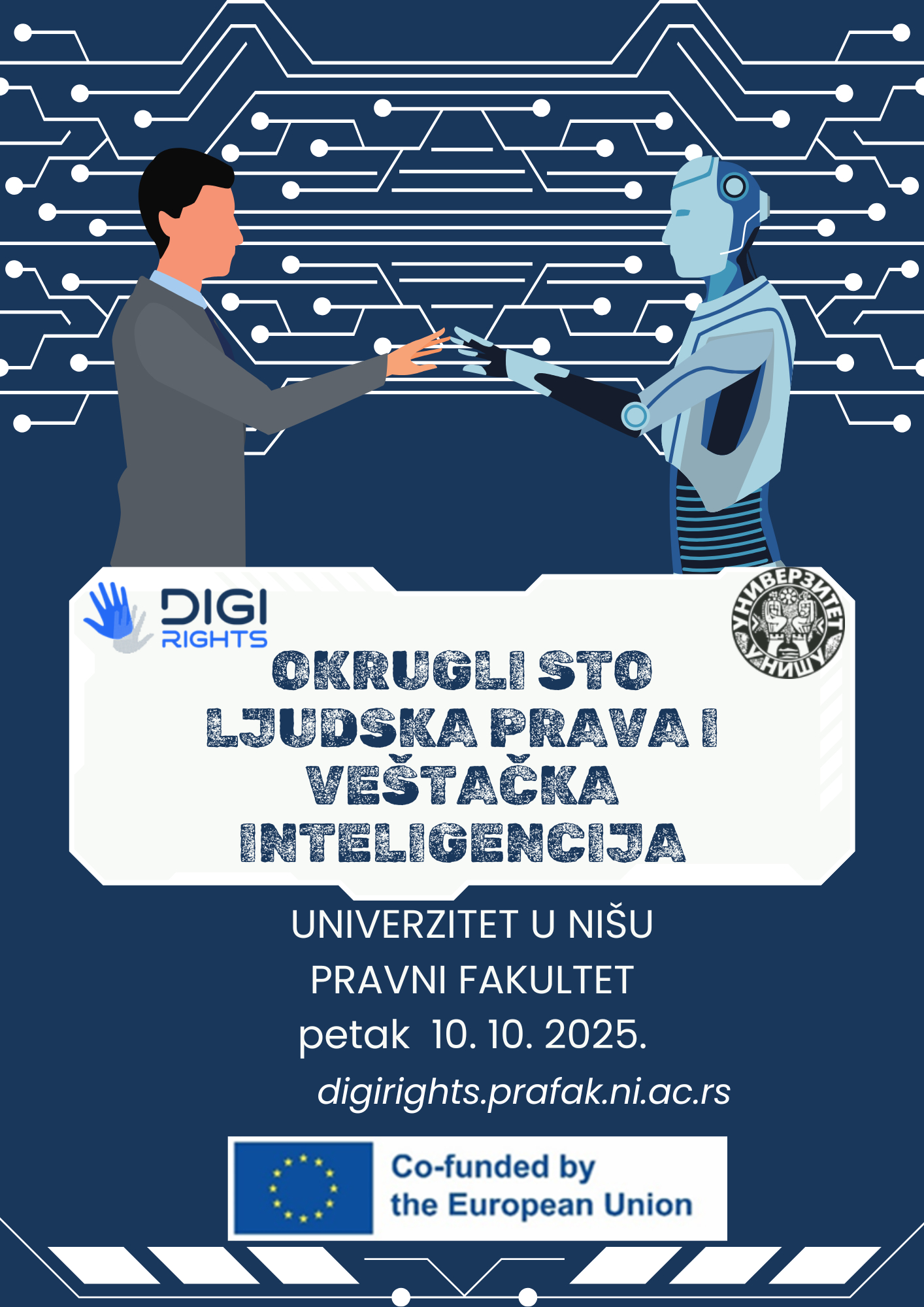 Najava okruglog stola ,,LJUDSKA PRAVA I VEŠTAČKA INTELIGENCIJA”